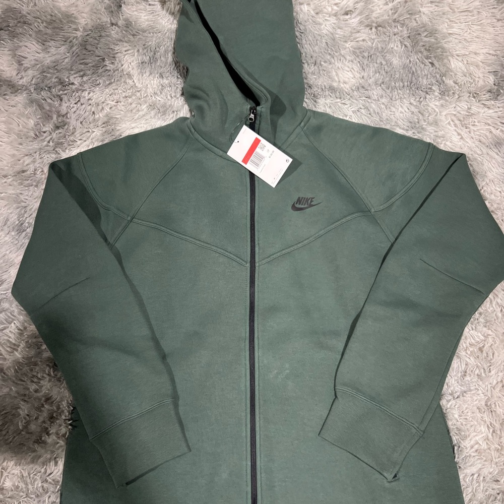 Nike Forest Green Full-Zip Hoodie